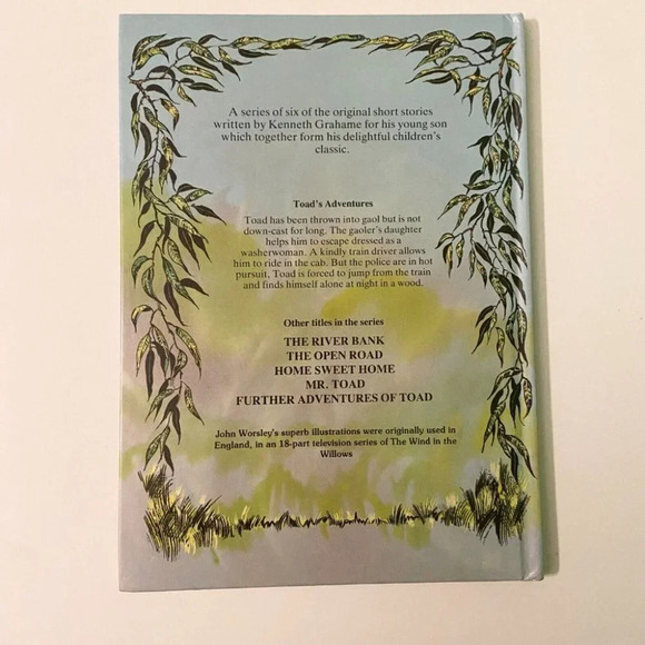 Vintage 1983 Tales From The Wind In The Willow Toads Adventure Kenneth Grahame - Picture 2 of 13